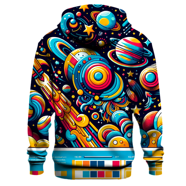 Funky Space Adventure Hoodie