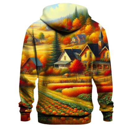 Rustic Autumn Retreat Hoodie