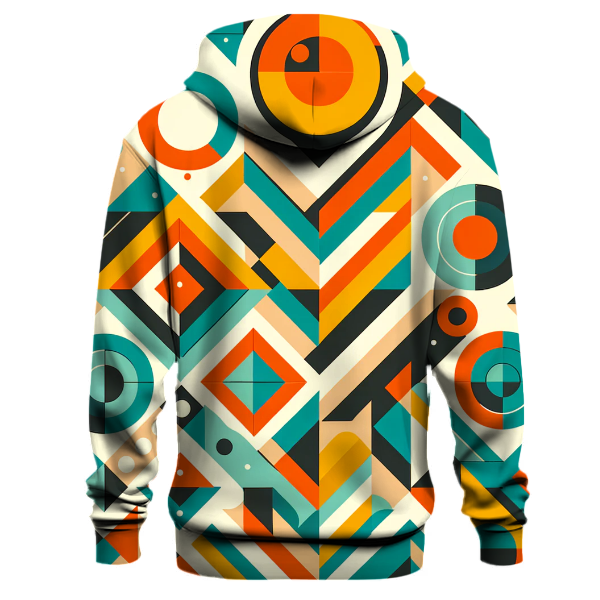 Retro Geometric Hoodie