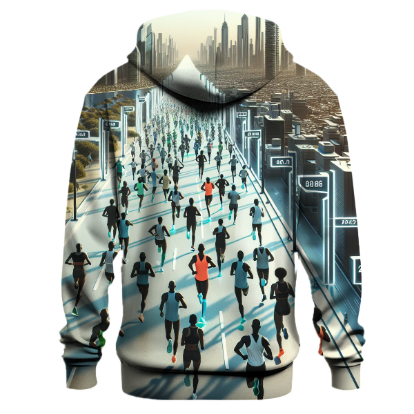 Marathon Mile Marker Hoodie