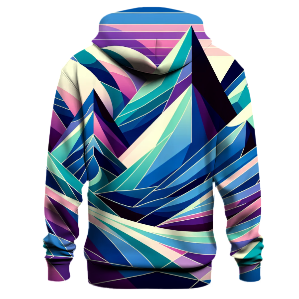 Geometric Mountains Hoodie