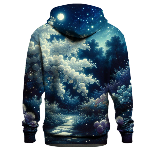 Dreamy Floral Night Hoodie