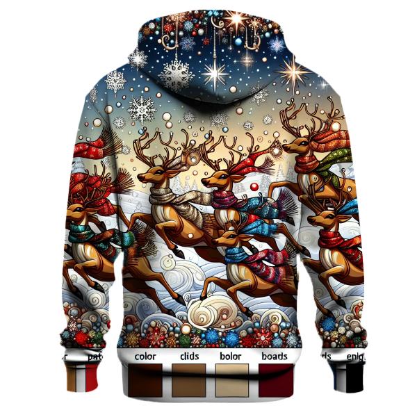 Christmas Reindeer Dash Hoodie