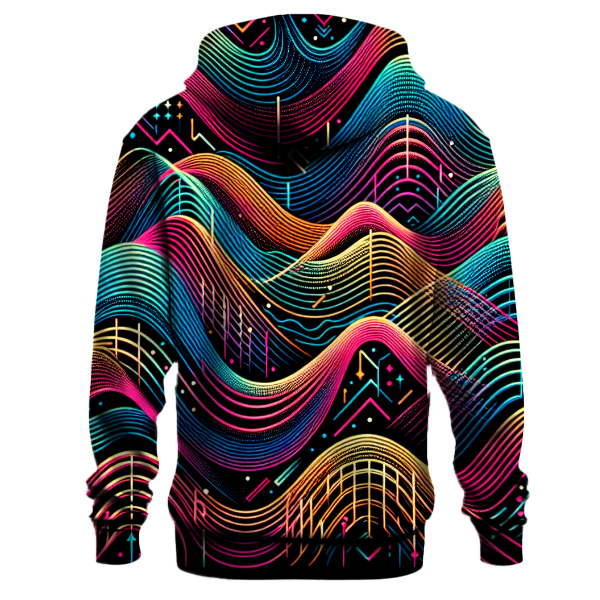 Neon Waves Hoodie