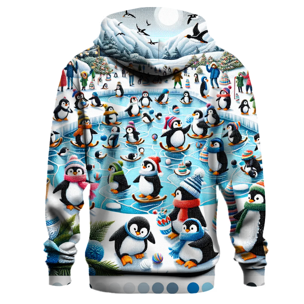 South Pole Penguin Party Hoodie