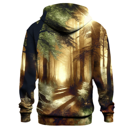 Enchanted Woodland Path Hoodie Hoodies Fashion