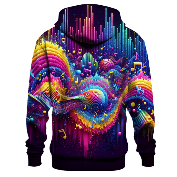 Vibrant Music Festival Hoodie