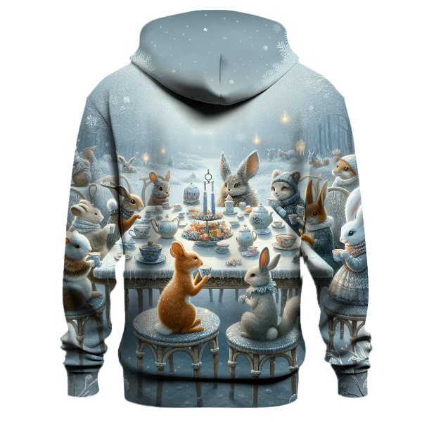 Frosted Woodland Tea Party Hoodie