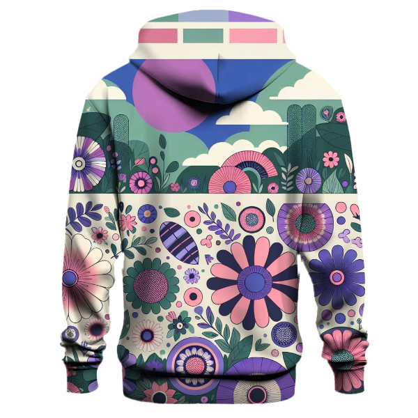 Peaceful Flower Burst Hoodie