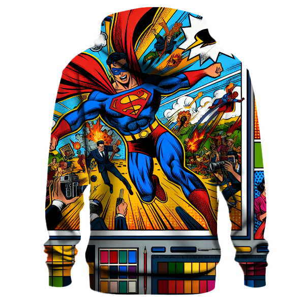 Comic Book Adventure Hoodie