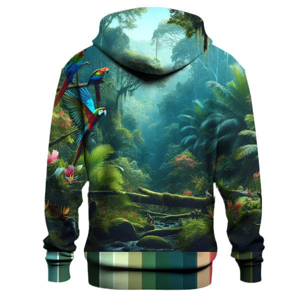 Vibrant Jungle Journey Hoodie Hoodie Designs