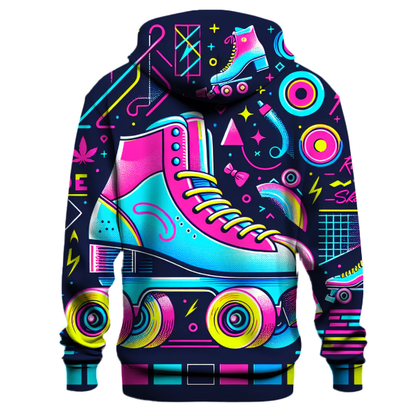 Neon Roller Rink Hoodie