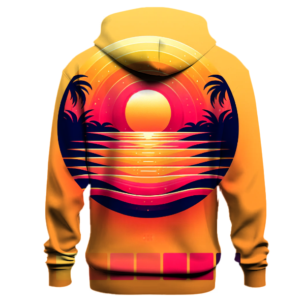 Tropical Sunset Fade Hoodie