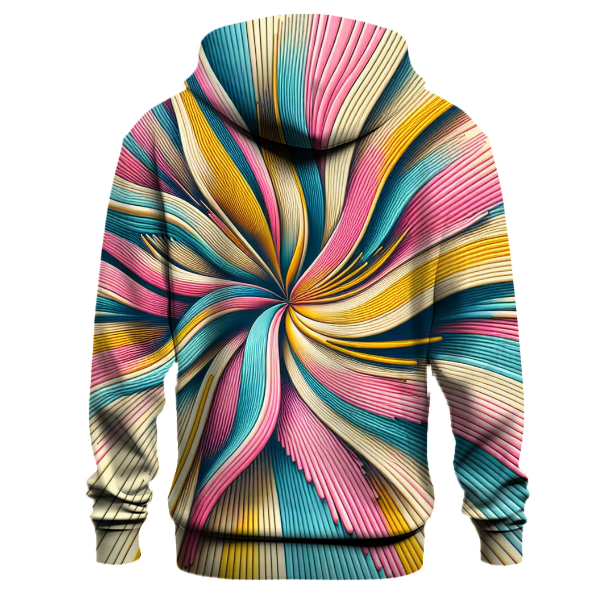 Retro Ray Waves Hoodie