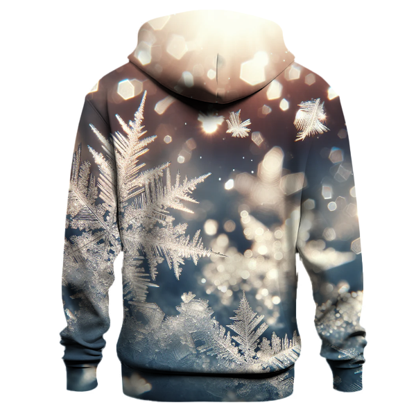 Elegant Ice Crystal Hoodie