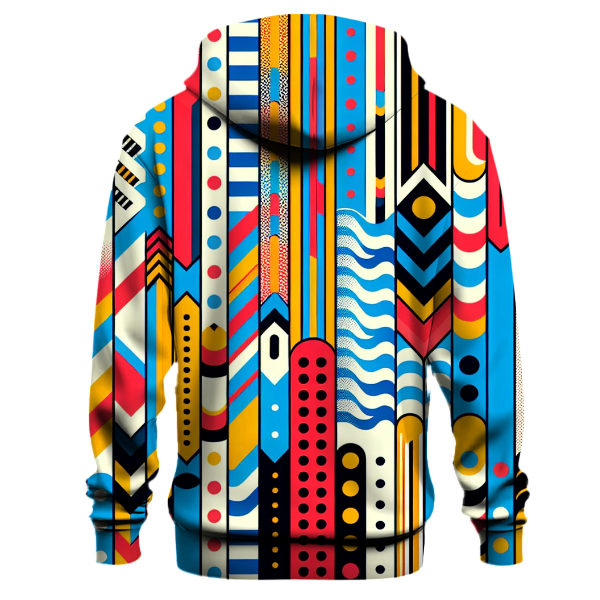 Radical Rainbow Stripes Hoodie