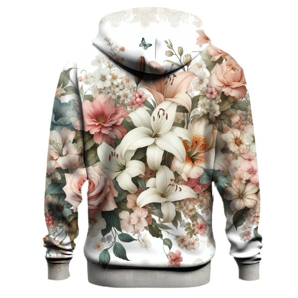 Ethereal Floral Reverie Hoodie