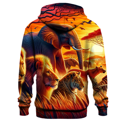 Colorful African Safari Hoodie