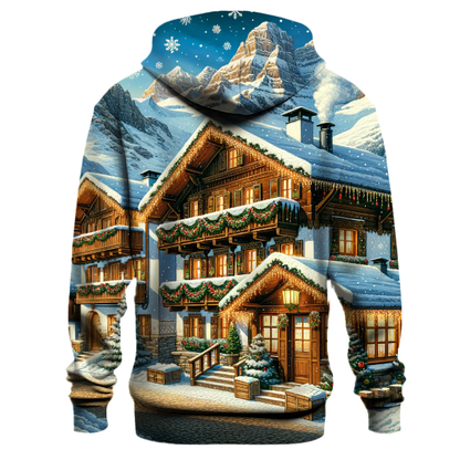 Alpine Christmas Village Hoodie