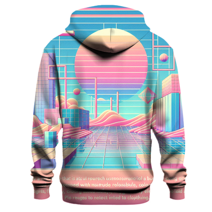 Vaporwave Vibes Design Hoodie Designer Hoodies