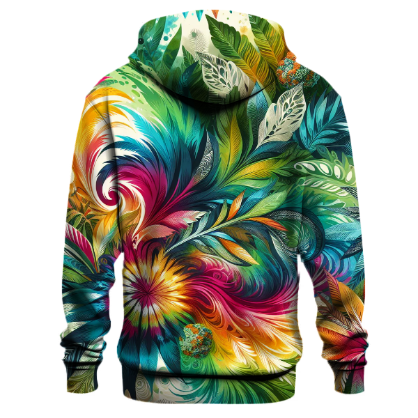 Tropical Jungle Burst Hoodie