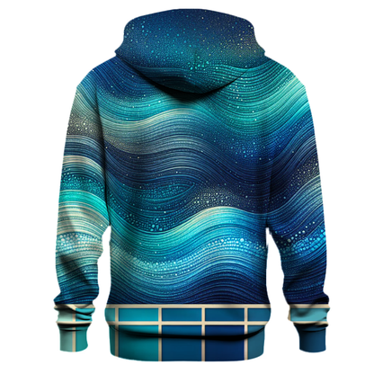 Sapphire Wave Blend Hoodie