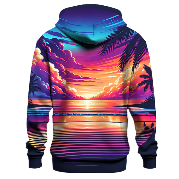 Coastal Sunset Retreat Hoodie