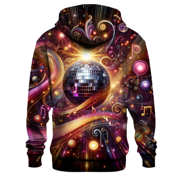 Vibrant Disco Nights Hoodie