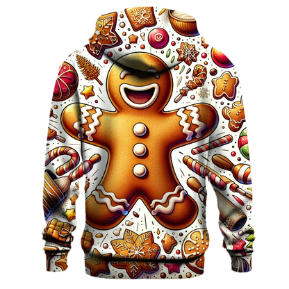 Gingerbread Man's Mischief Hoodie