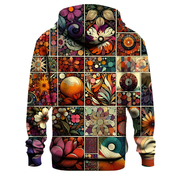 Artistic Vintage Collage Hoodie