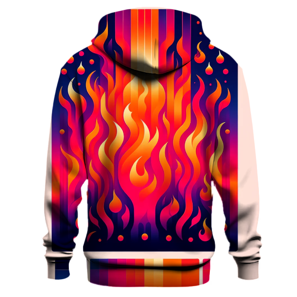 Electric Coral Gradient Hoodie