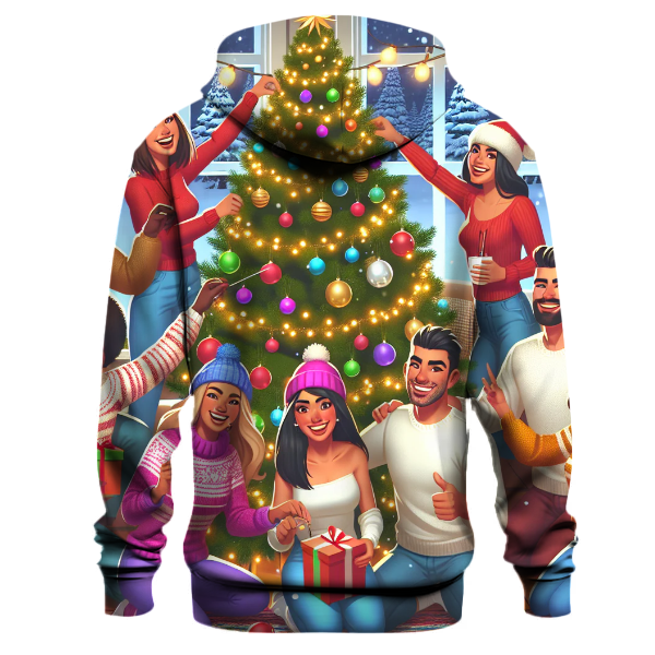 Christmas Tree Decorating Team Hoodie