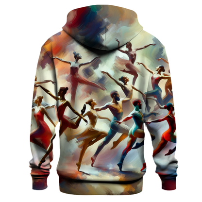 Dynamic Dance Movement Hoodie