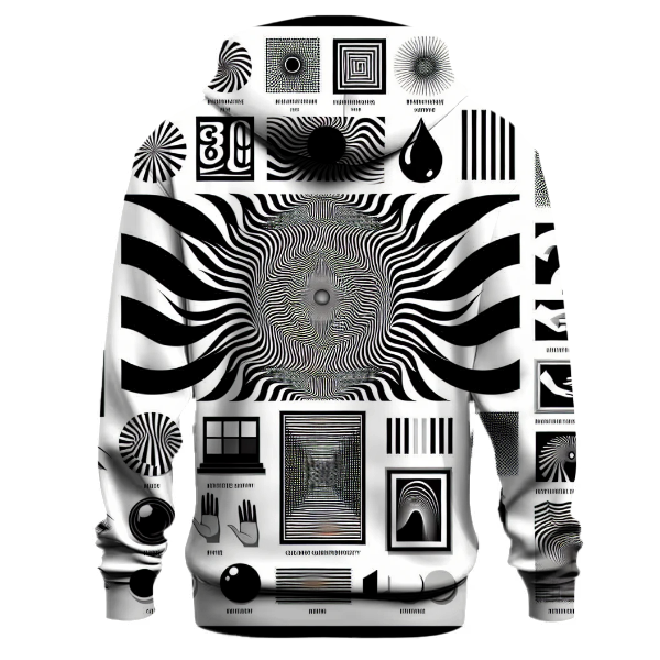 Trippy Optical Illusions Hoodie