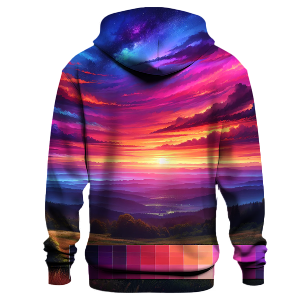 Neon Sunset Dream Hoodie