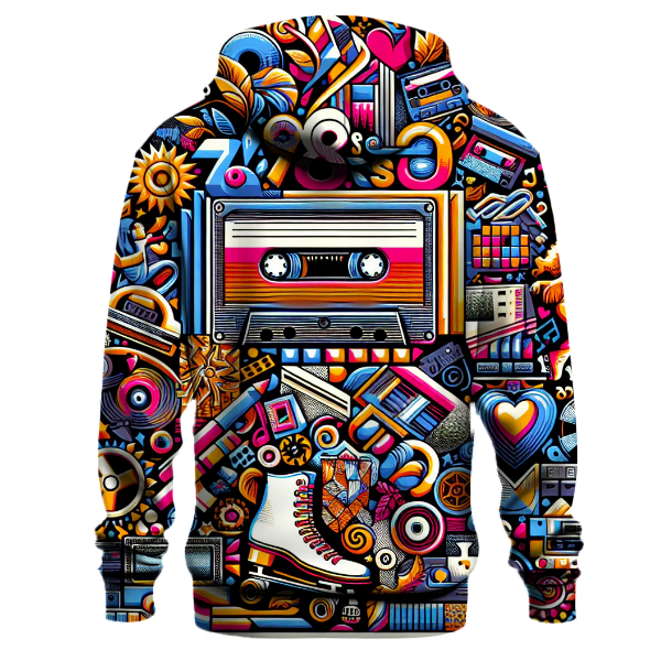 Pop Culture Mashup Hoodie