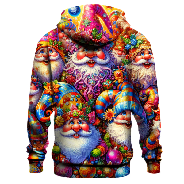 Funky Christmas Gnomes Hoodie