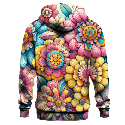 Funky Flower Power Hoodie