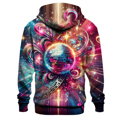 Disco Lights Explosion Hoodie Lightweight Hoodies