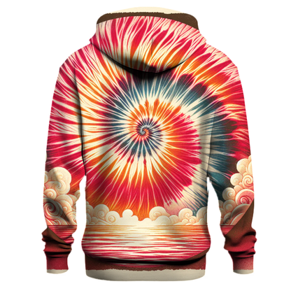 Whirlwind Sunset Waves Hoodie