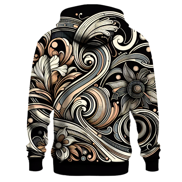 Art Nouveau Flourish Hoodie