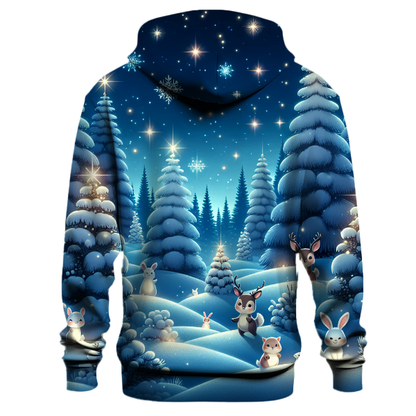 Magical Snowy Forest Hoodie