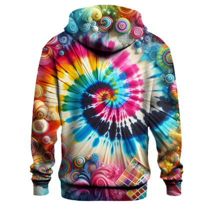 Retro Tie-Dye Bliss Hoodie