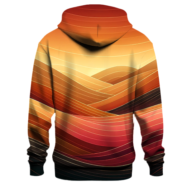 Amber Sunset Gradient Hoodie