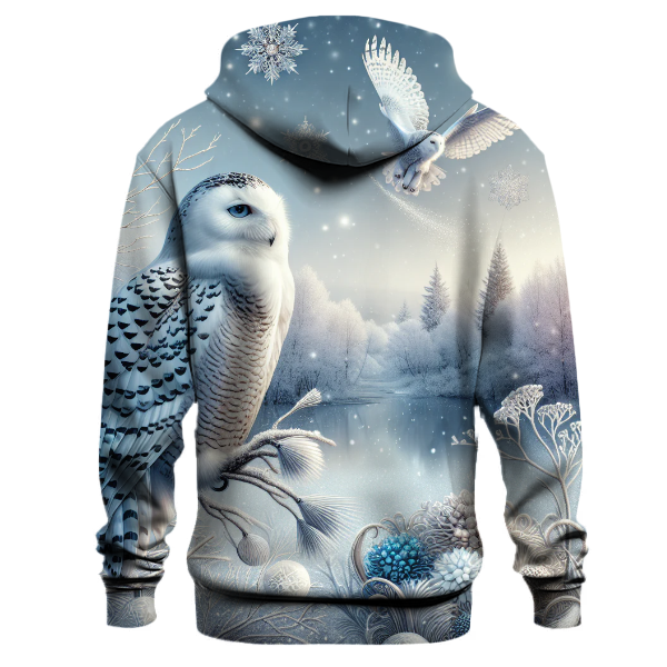 Snowy Owl Winter Wonderland Hoodie