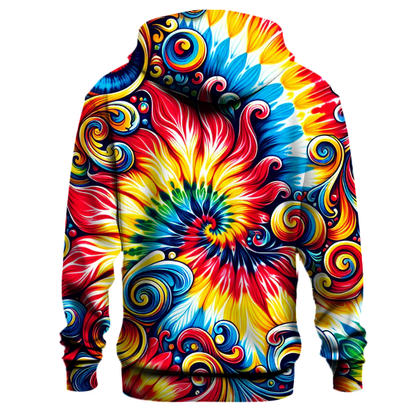 Retro Tie-dye Blast Hoodie