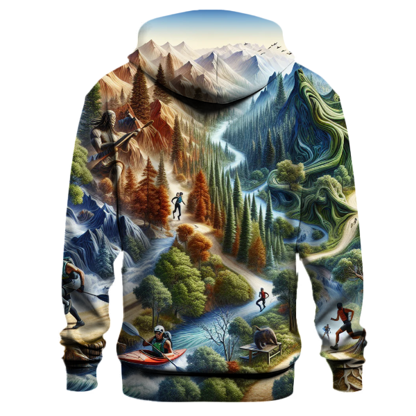 Ultimate Adventure Racing Hoodie Printed Hoodies