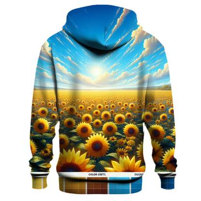 Enchanting Sunflower Fields Hoodie