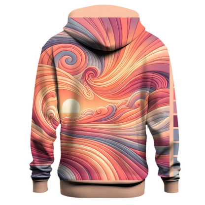 Tropical Sunset Reverie Hoodie Lightweight Hoodies