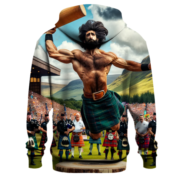 Caber Toss - Scotland Hoodie